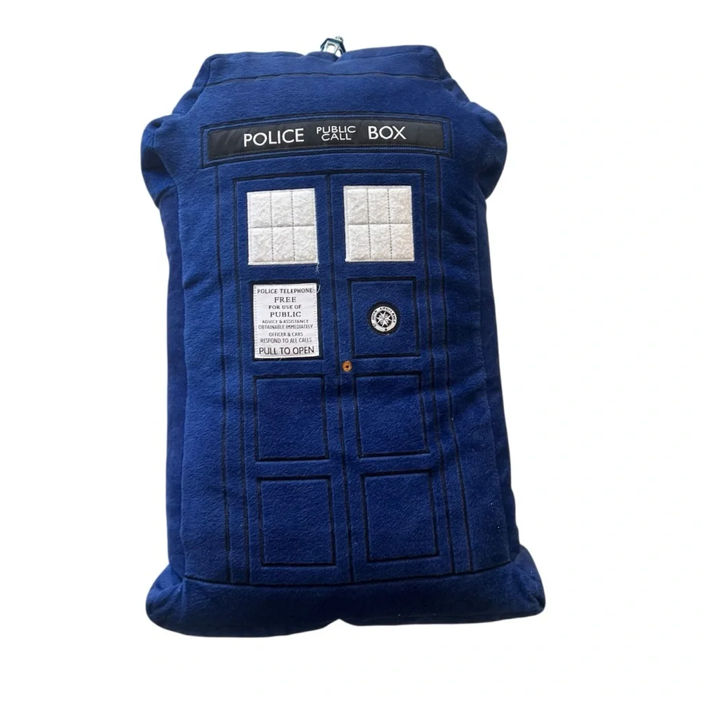 Doctor Who TARDIS plush pillow Sci-Fi Show Pillow 12 X‎ 20